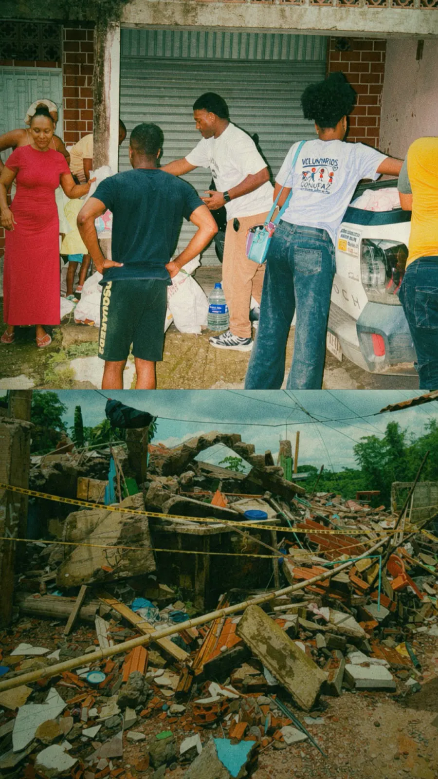 Apoyo comunitario tras una emergencia